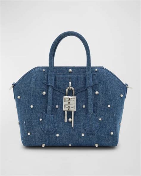 givenchy antigona medium cream|givenchy mini antigona lock denim tote bag.